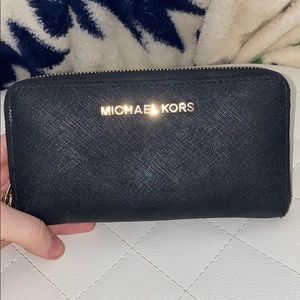 MK Black Wallet